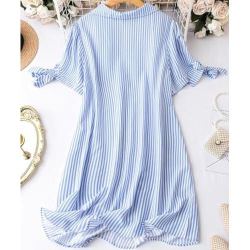 Leriya Fashion Dress for Women| One Piece Dress for Women| Beach Dress for Women (Medium, Sky Blue)
