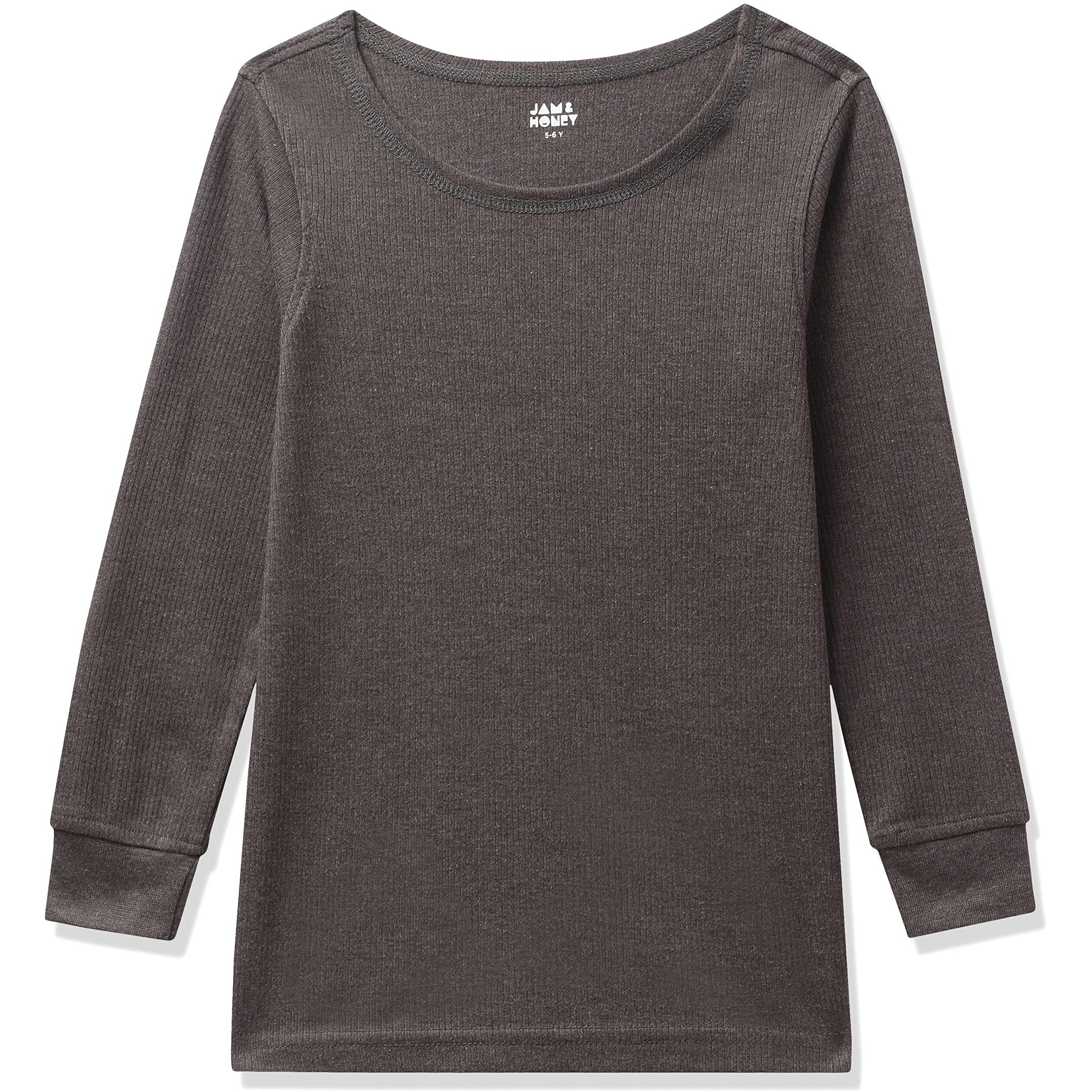 Amazon Brand - Jam & Honey Unisex-Child Kids Thermal Shirts (JH-AW21-THTOP_Multi 2_11 Years-12 Years)
