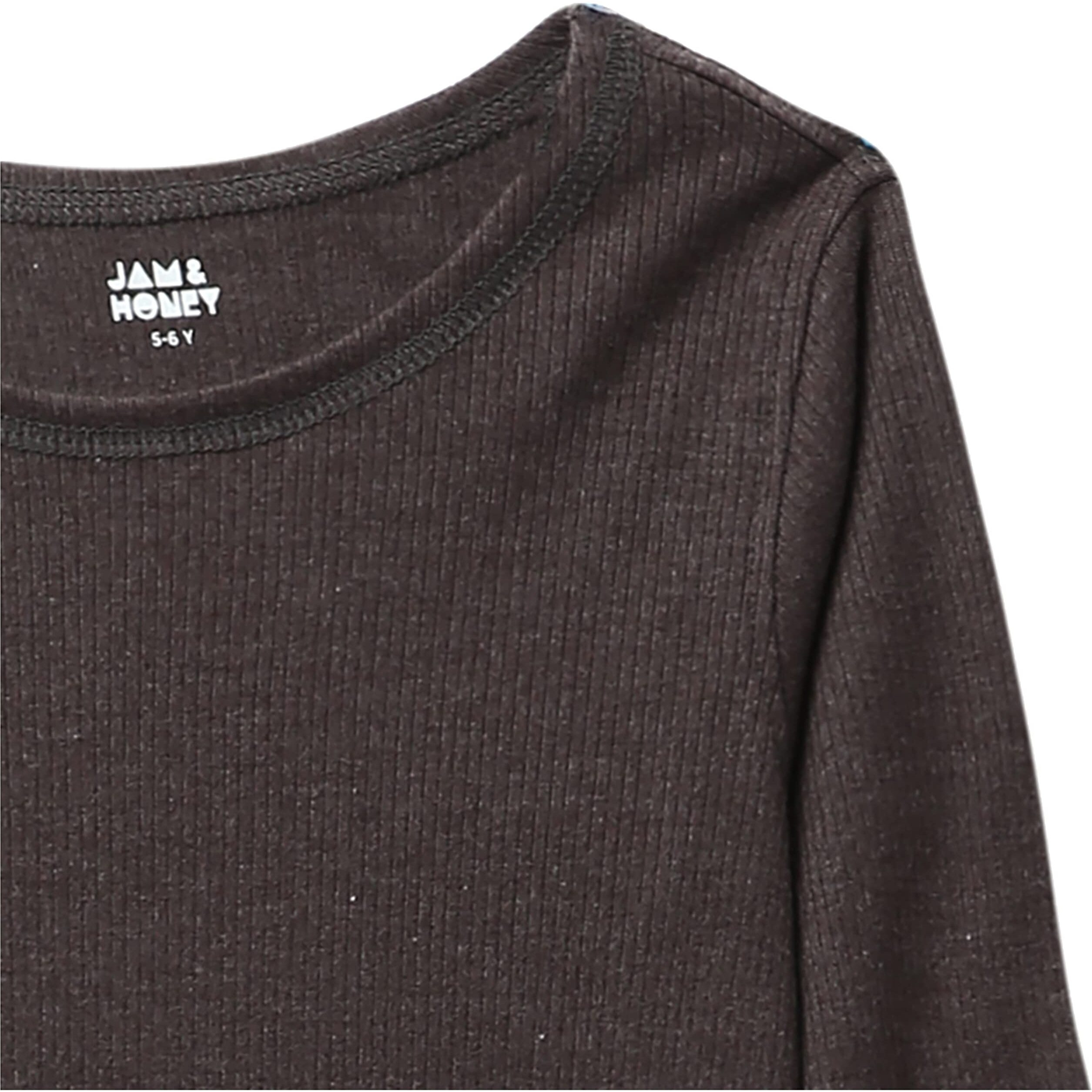 Amazon Brand - Jam & Honey Unisex-Child Kids Thermal Underwear (JH-AW21-THSET_Multi 1_11-12 Years)