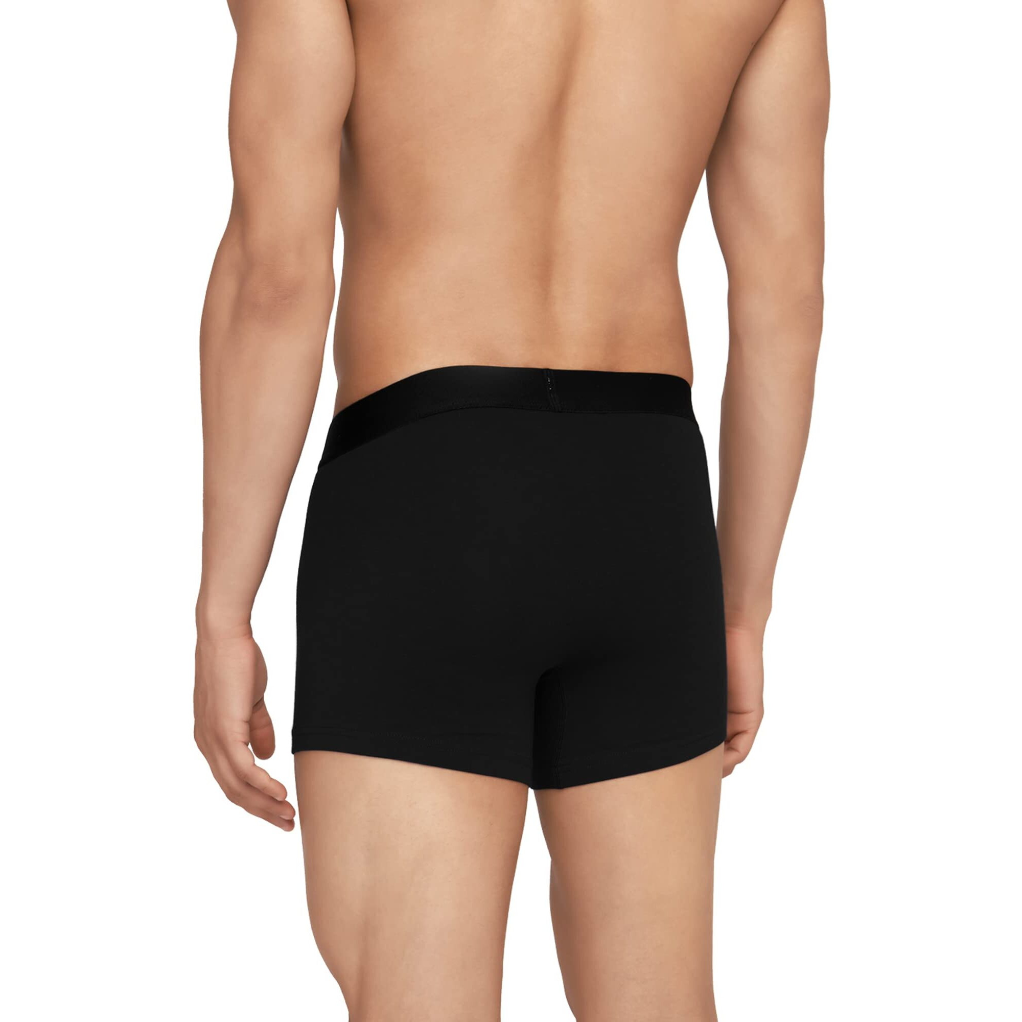 XYXX Cotton Regular Solid (Pack of 2) (Aero Trunks for Men Combo_Black + Legion Blue_L)