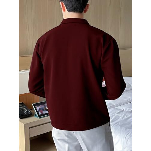 Leriya Fashion T-Shirt For Men || Black Men T-Shirt || || Men Polo T-Shirt || Men Pain T-Shirt (Medium, Maroon)