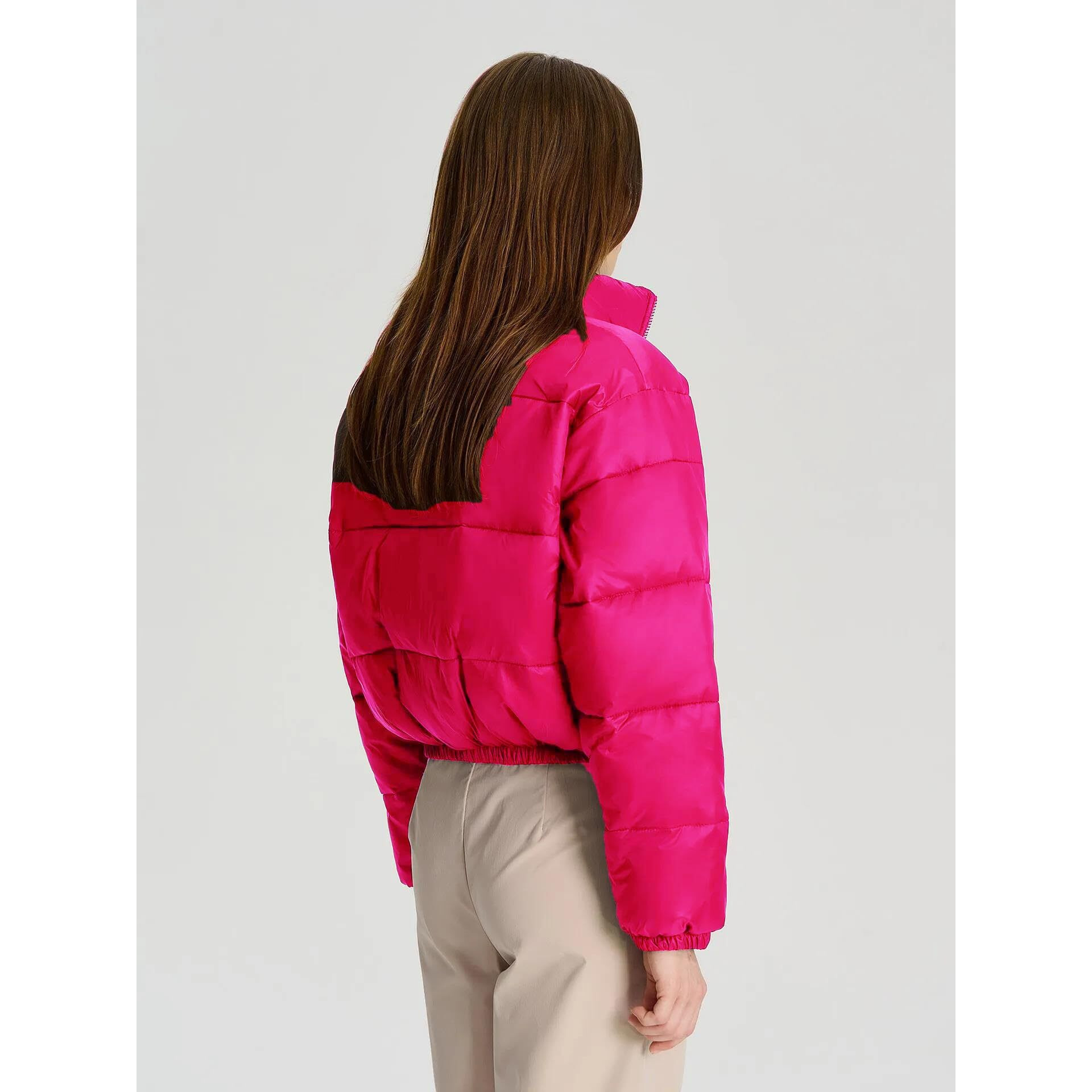 KOTTY Women Full Sleeve Solid Puffer Jacket