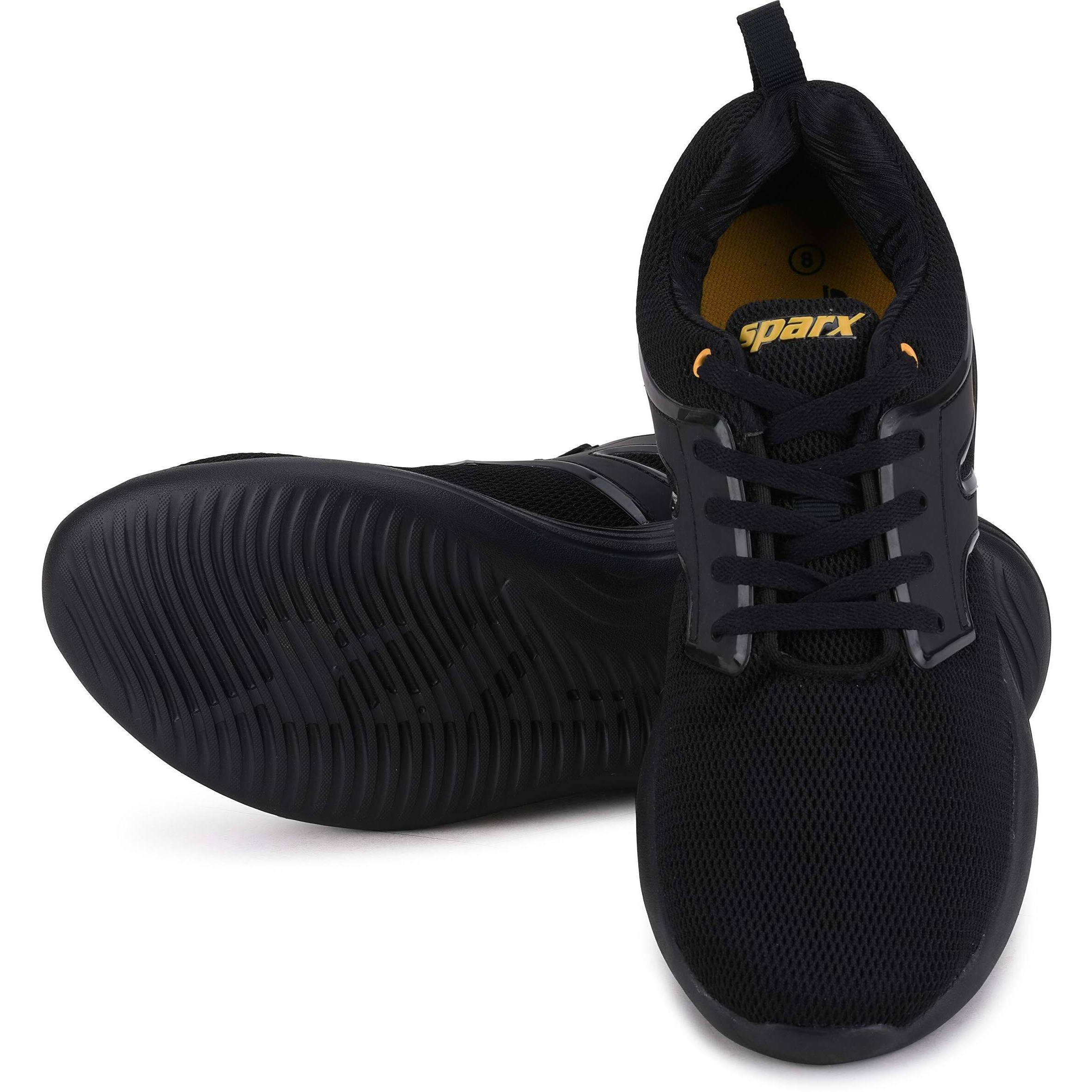Sparx Mens SM 500 | Enhanced Durability & Soft Cushion | Black Walking Shoe - 7 UK (SM 500)