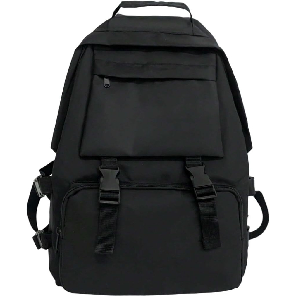 Glowic backpack bags for women || bags for women office use || bag for boys || backpack bag || backpack bag for man(WBAG-103) (Black)