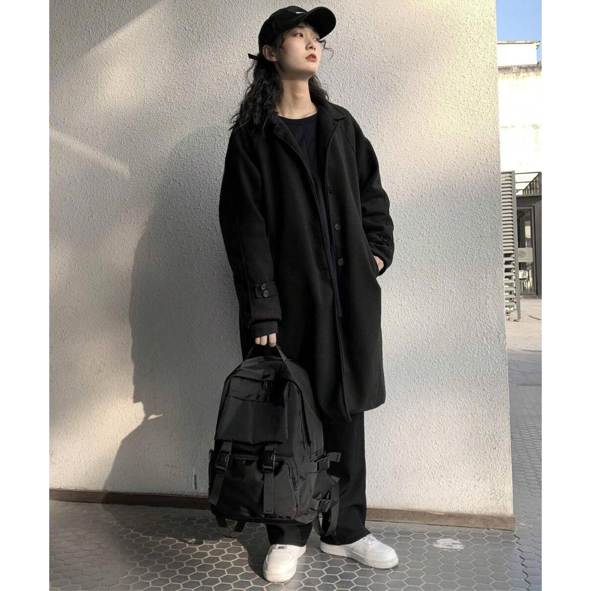 Glowic backpack bags for women || bags for women office use || bag for boys || backpack bag || backpack bag for man(WBAG-103) (Black)