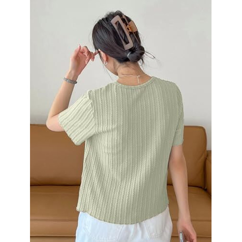 GRECIILOOKS Solid Regular Fit Jeans Korean One Piece Dress Western Tops for Women Stylish (GL-W2083_Green L)