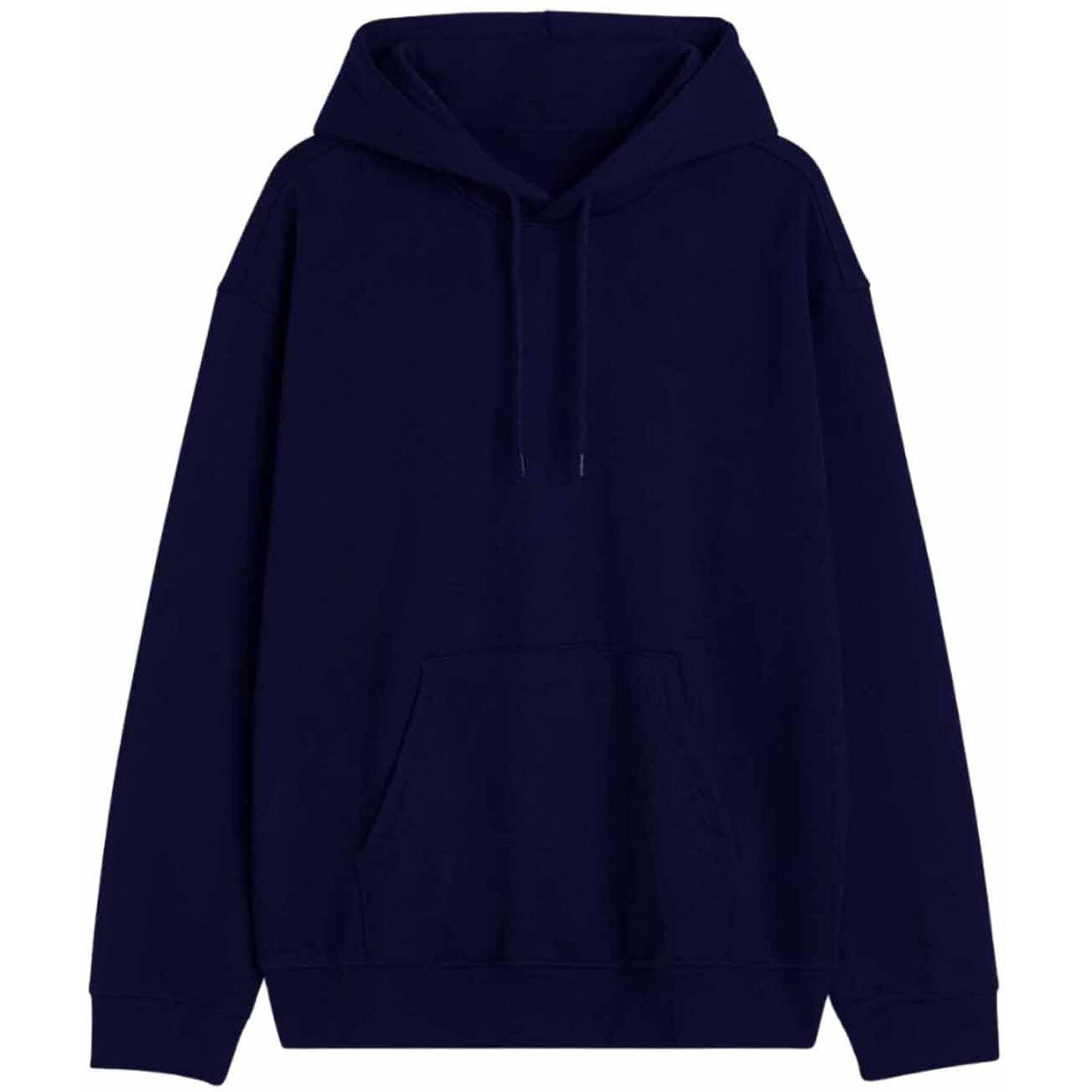 JUNEBERRY Women's Regular Fleece Hooded Sweatshirt (Jb_W02_Navy_L_Navy_L)