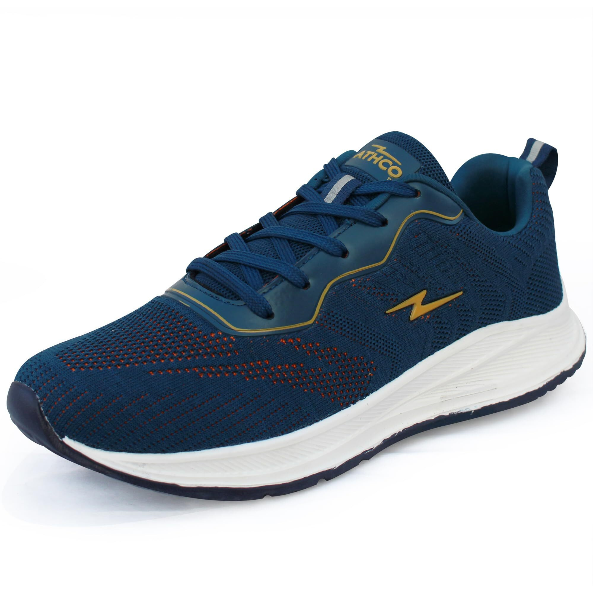 ATHCO Men's Akron Navy Running Shoes_10 UK (ATHST-15)