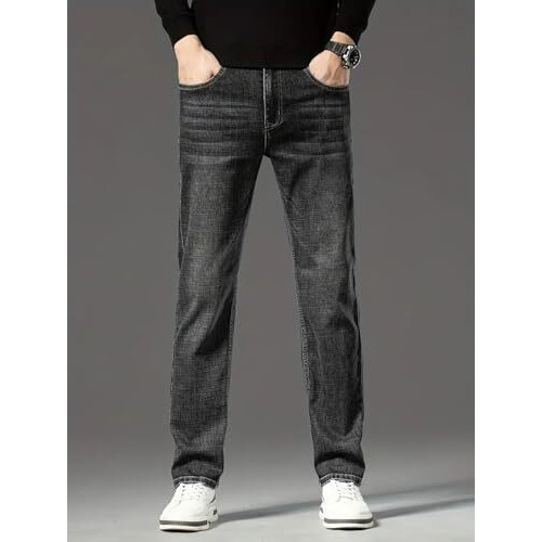Jeans for Men || Men Jeans || Stylish Jeans for Men || Men Jeans Regular fit (Q-01-03) (in, Numeric, 30, Black)