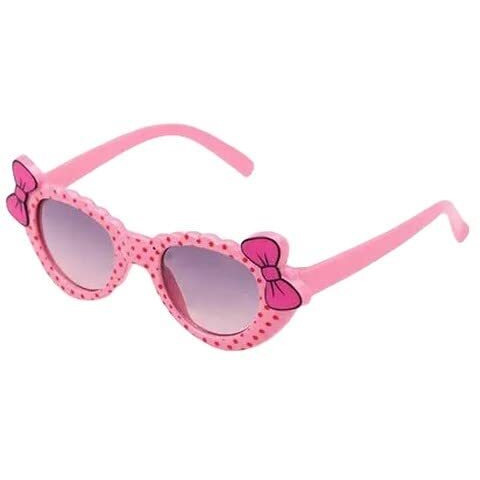 Dervin Kid's Goggles Cat Eye Girl's Sunglasses (Pink, 2-5 Years)