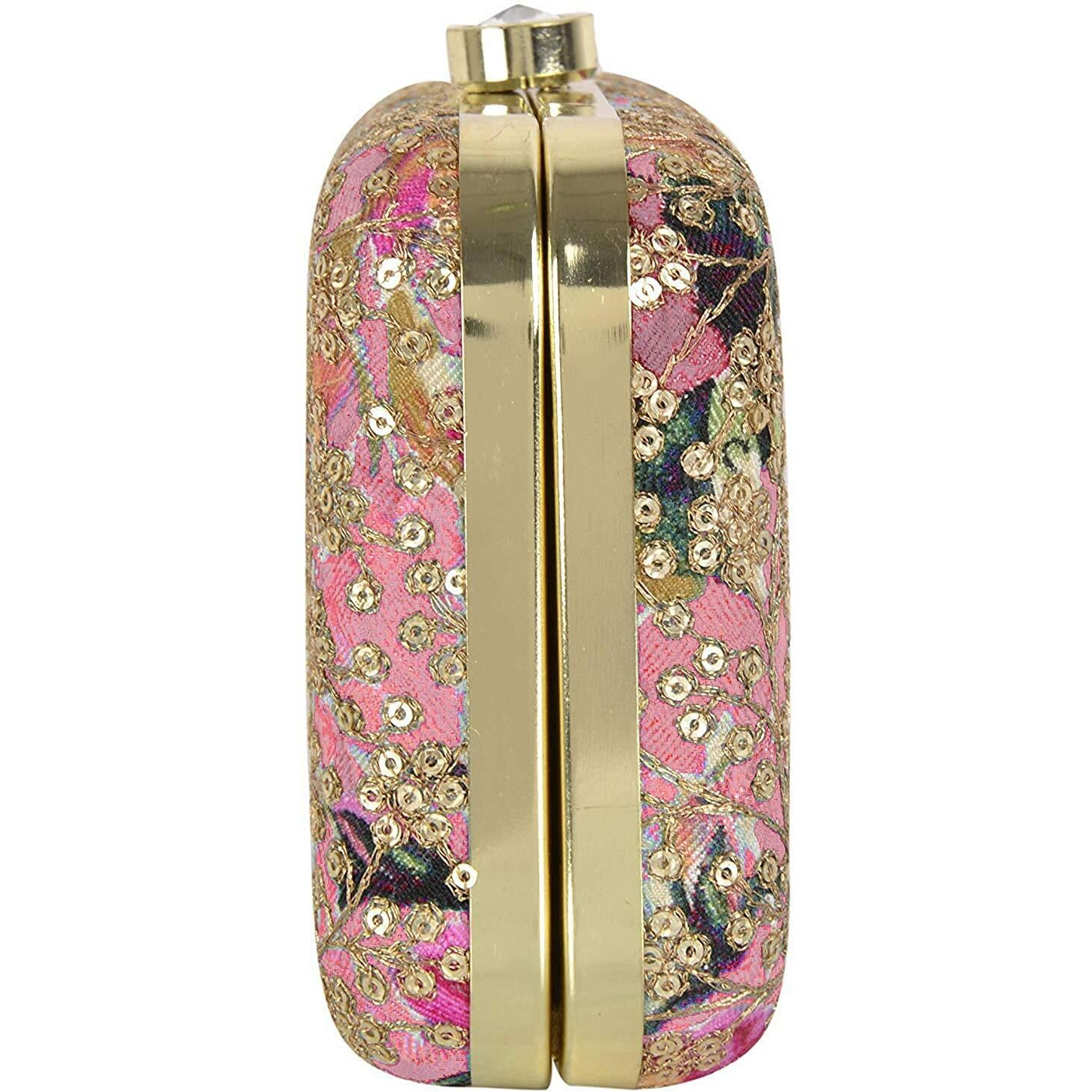 TOOBA Girl s Clutch (Multi Colors) (Pink Rose Sequins)