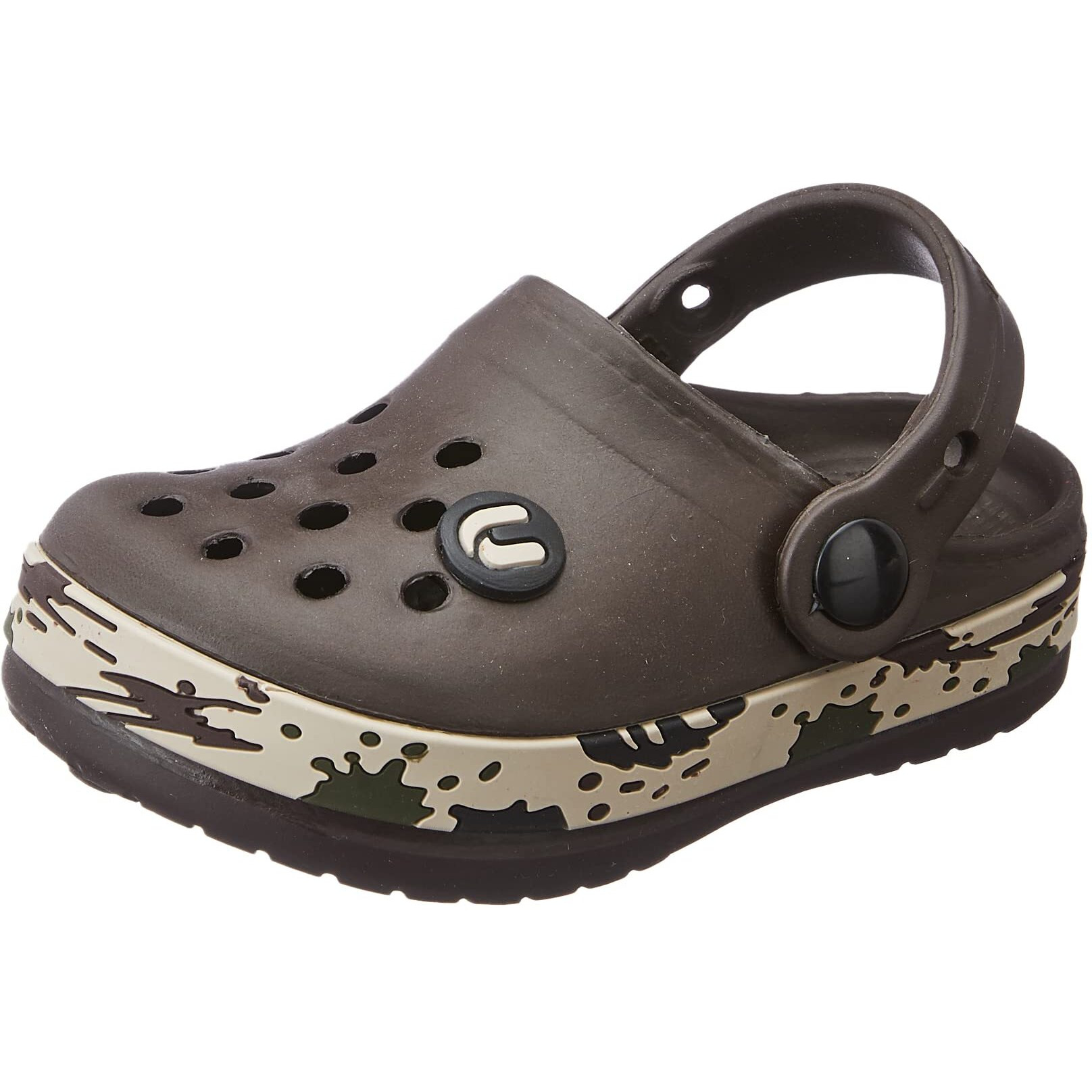 Urjo By Neoz UNISEX Casual Clogs/SANDALS for Kids with Soft Sole | WATERPROOF & Lightweight | Comfortable & Durable | Stylish ADUSTABLE BACK STRAP Indoor & Outdoor Sandals /Clogs for BOYS & GIRLS