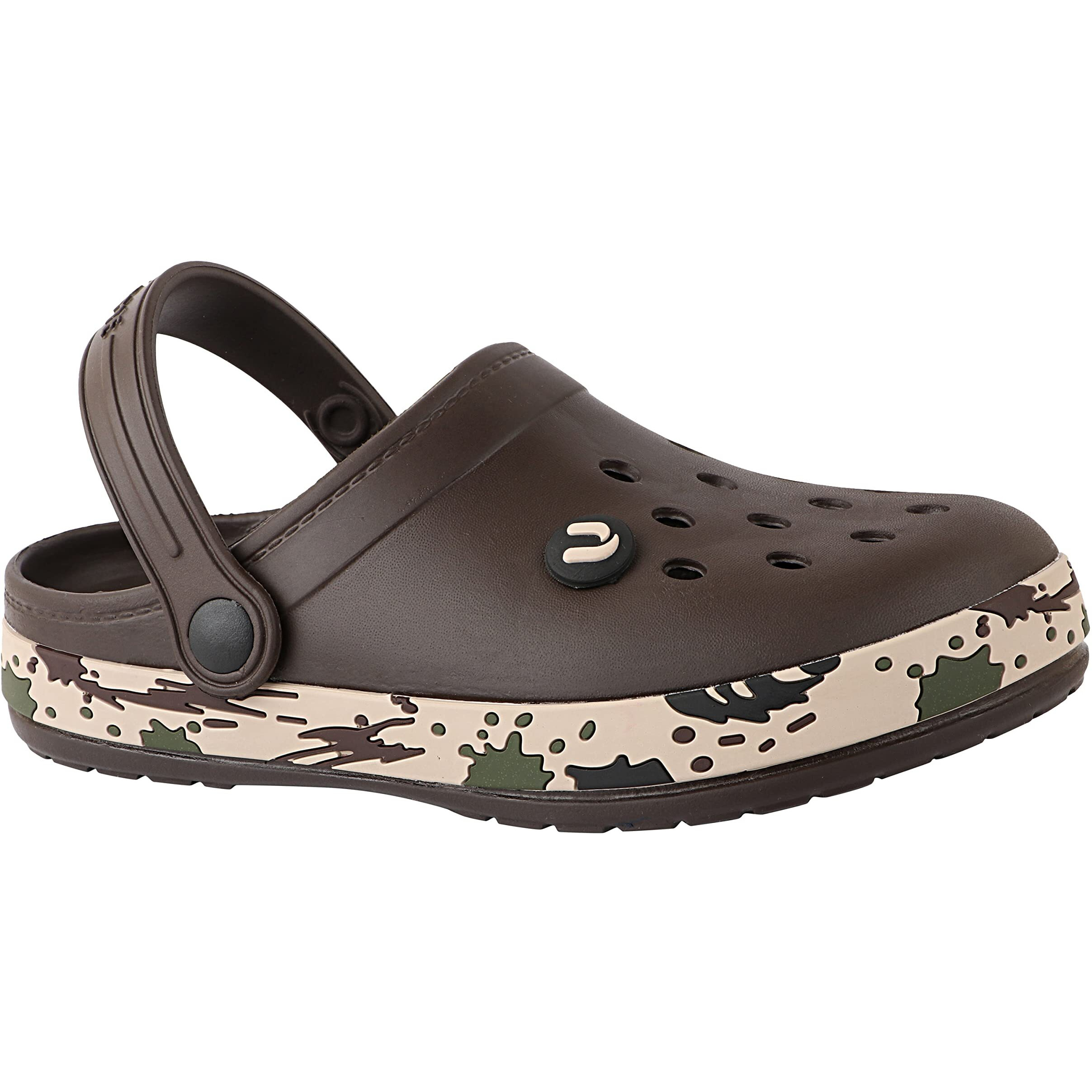 Urjo By Neoz UNISEX Casual Clogs/SANDALS for Kids with Soft Sole | WATERPROOF & Lightweight | Comfortable & Durable | Stylish ADUSTABLE BACK STRAP Indoor & Outdoor Sandals /Clogs for BOYS & GIRLS