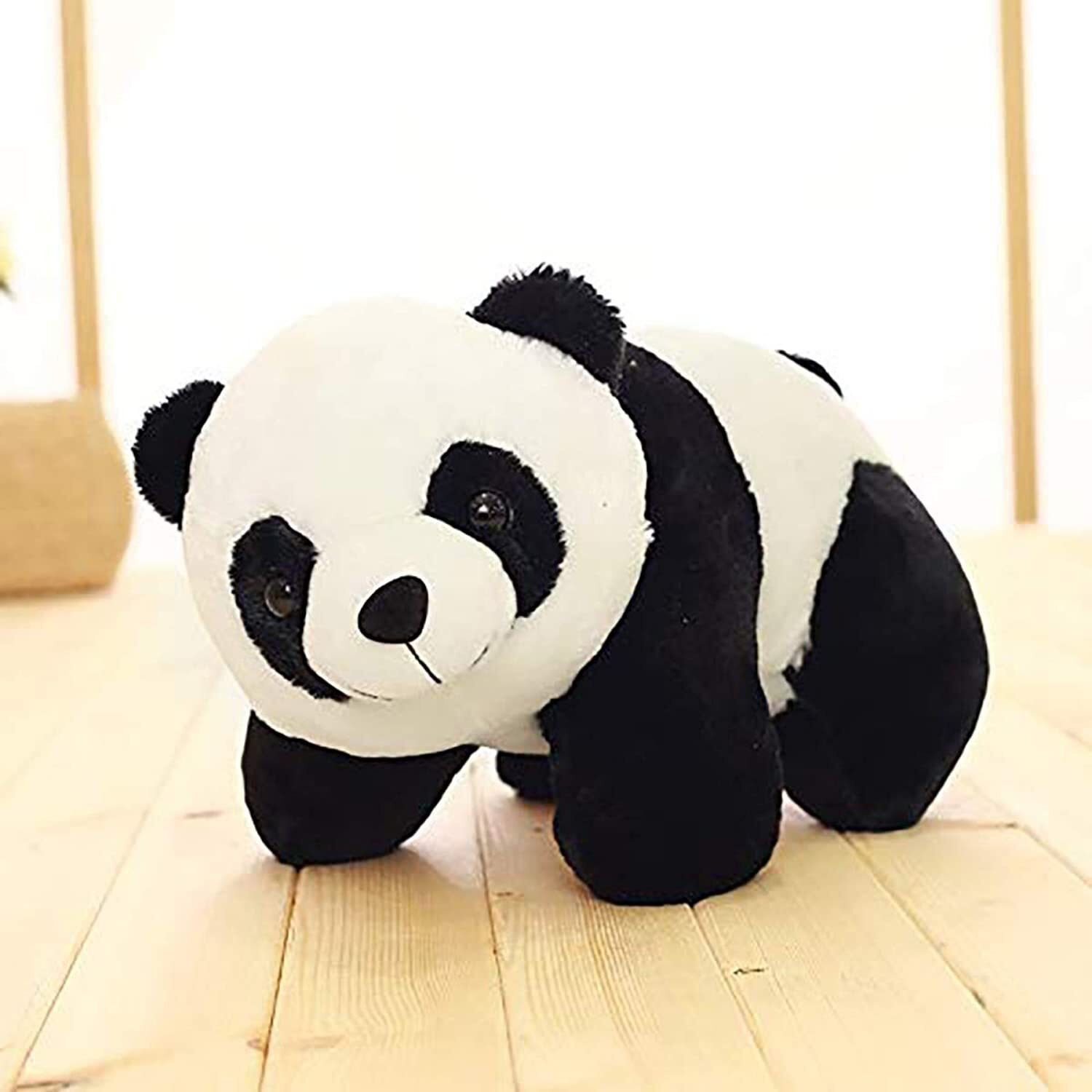 HUG  n  FEEL SOFT TOYS Panda Soft Toy | Birthday Gift for Girls/Wife, Boyfriend/Husband | Soft/Stuffed Toys Wedding for Couple Special | Baby Toys Gift Items, (26 cm Black)