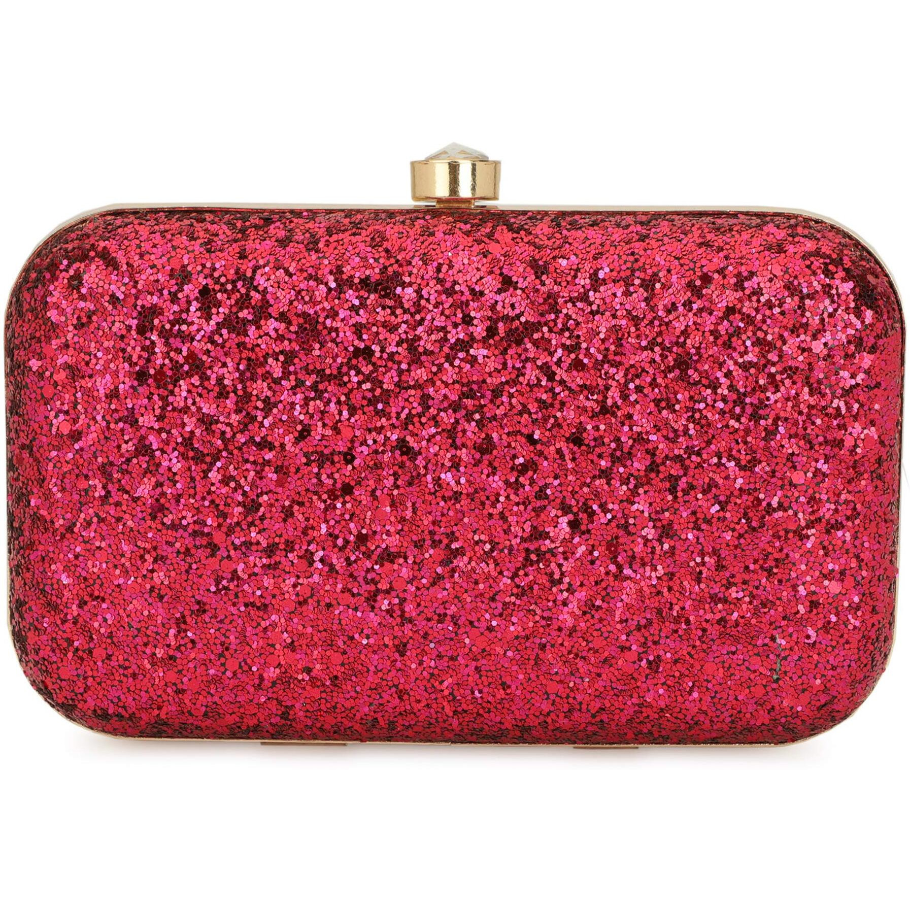 TOOBA Handicraft Hand Embroidered Box Clutch Bag Purse for Bridal, Casual, Wedding Bag for Women & Girls