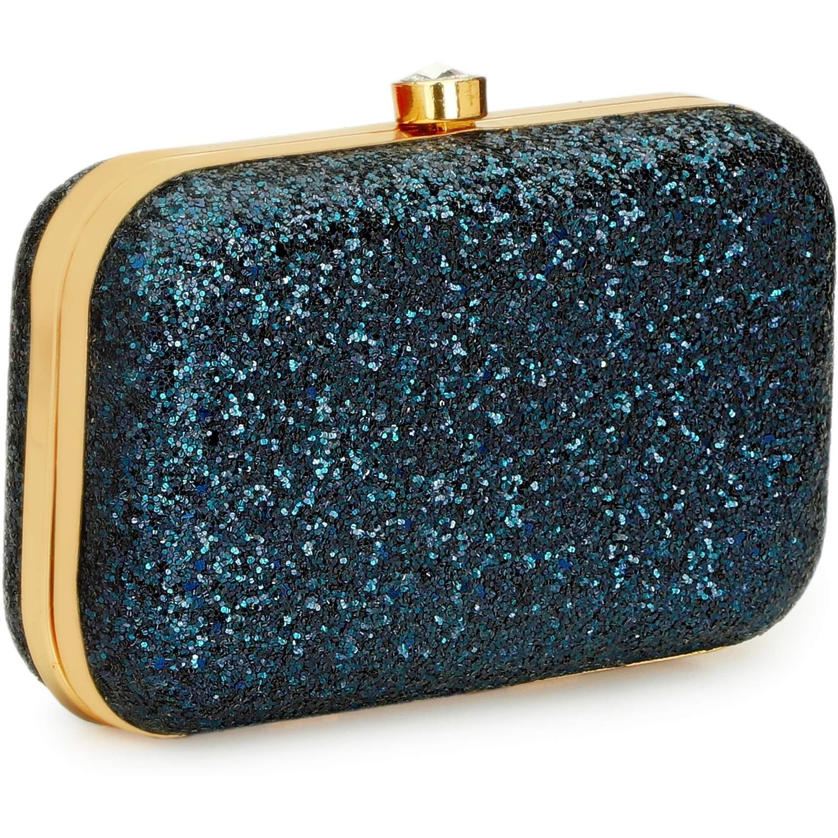 TOOBA Women s Grapes Work Box Clutch Navy Blue