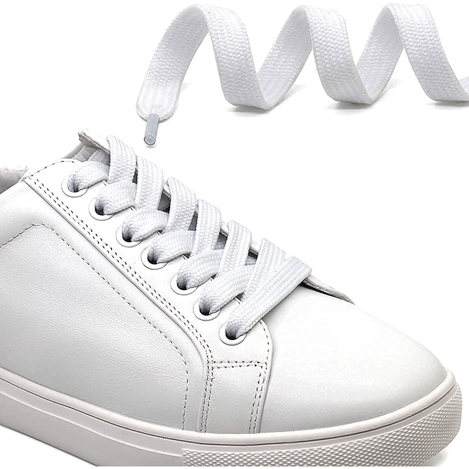 SHOESHINE Sport Shoelaces (6 Pairs) Flat Hollow Design casual shoe laces for Sneaker