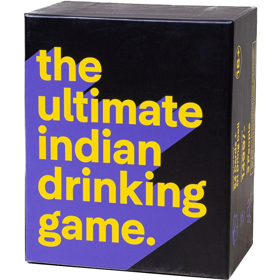 Dring The Ultimate Indian Drinking Game - India s 1 House Party Game for Friends Adult | Truth Or Dare Cards | Perfect for Birthday, Bachelor & Gifts for Friends (Multicolour, 55 Cards)
