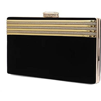 TOOBA Girl s Clutch (Black W Gold)