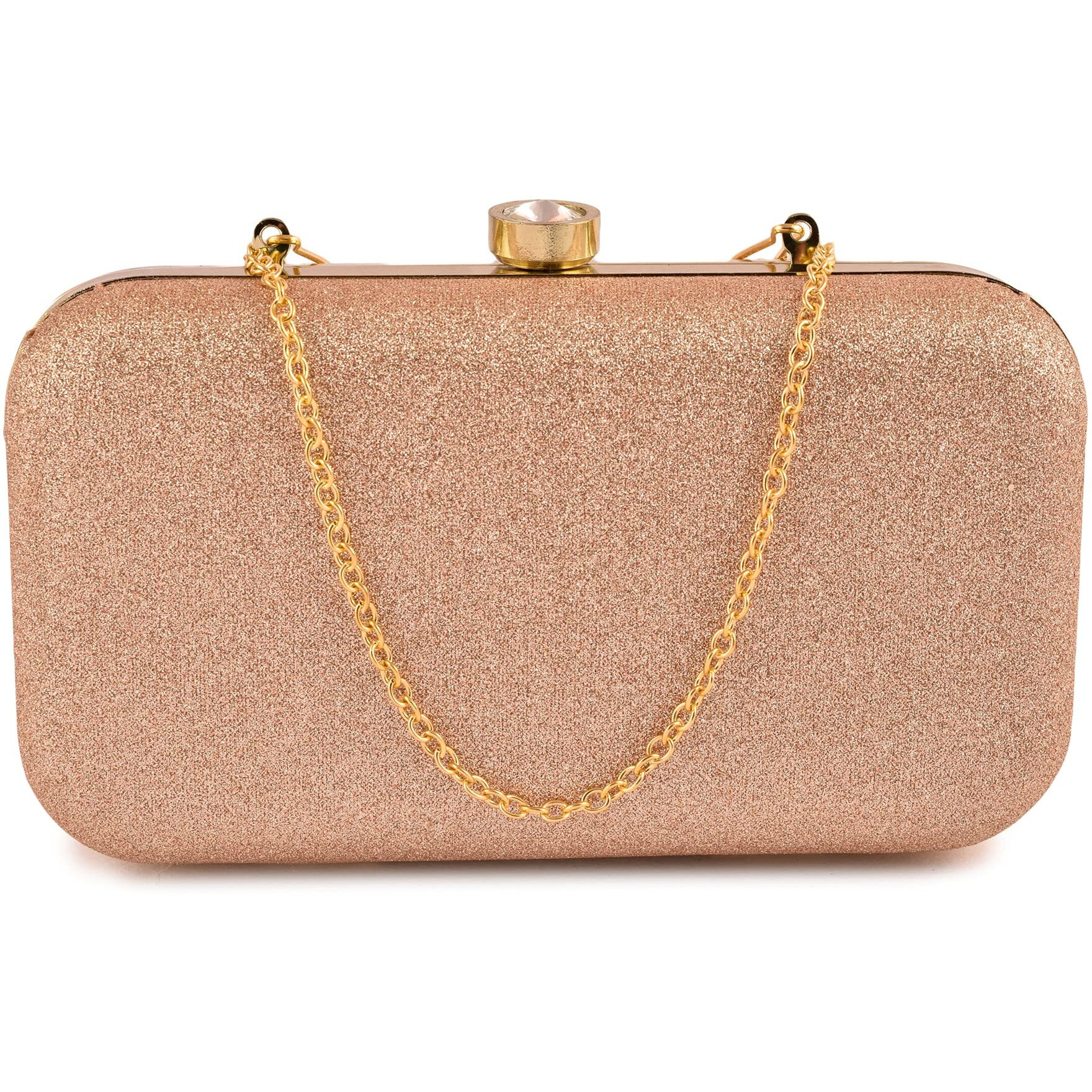 AILTINO Women Box Clutch Stylish and Latest (Sparkling Sultan)