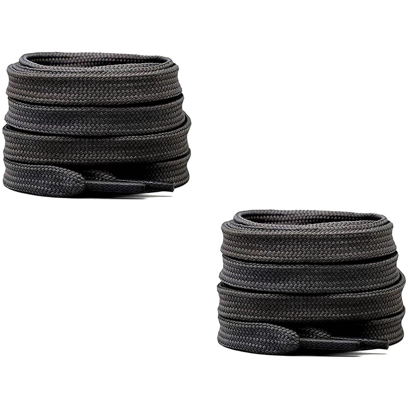 SHOESHINE Hollow Shoelace Sports & Casual Shoe Lace- Dark Grey 140cm - Sneakers Shoe Laces