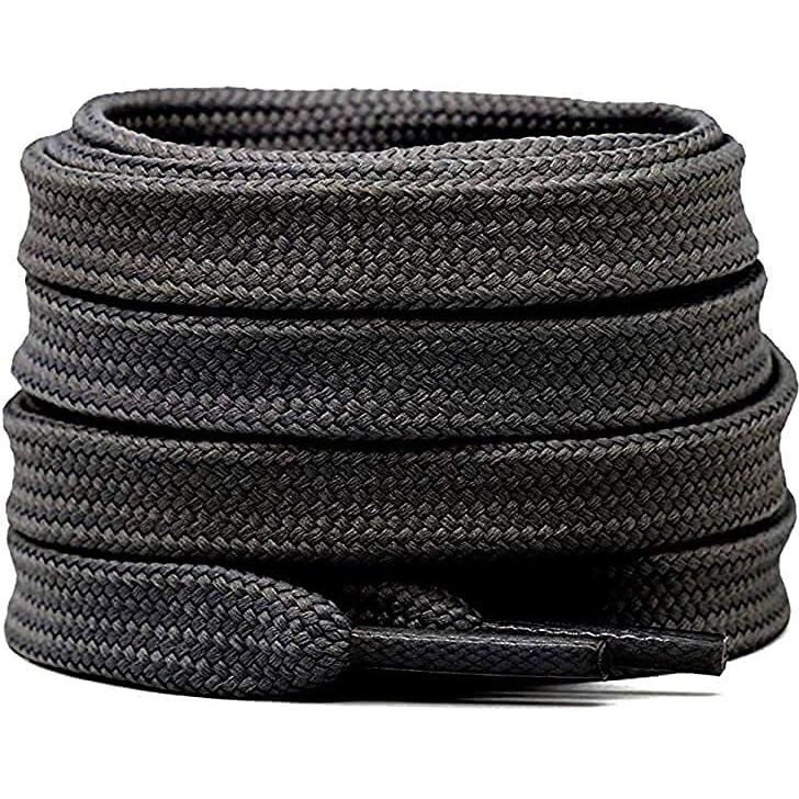 SHOESHINE Hollow Shoelace Sports & Casual Shoe Lace- Dark Grey 140cm - Sneakers Shoe Laces