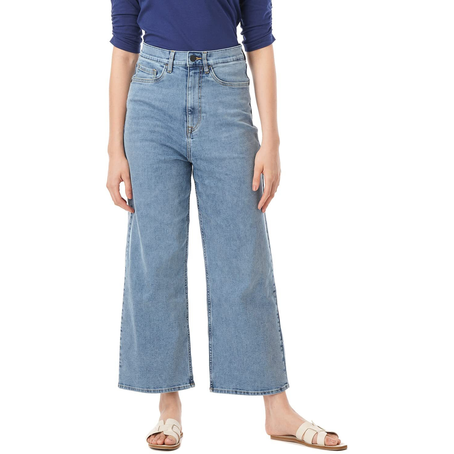 INKD Women's Stretchable Flare Jeans