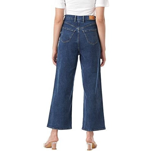 INKD Women's Stretchable Flare Jeans