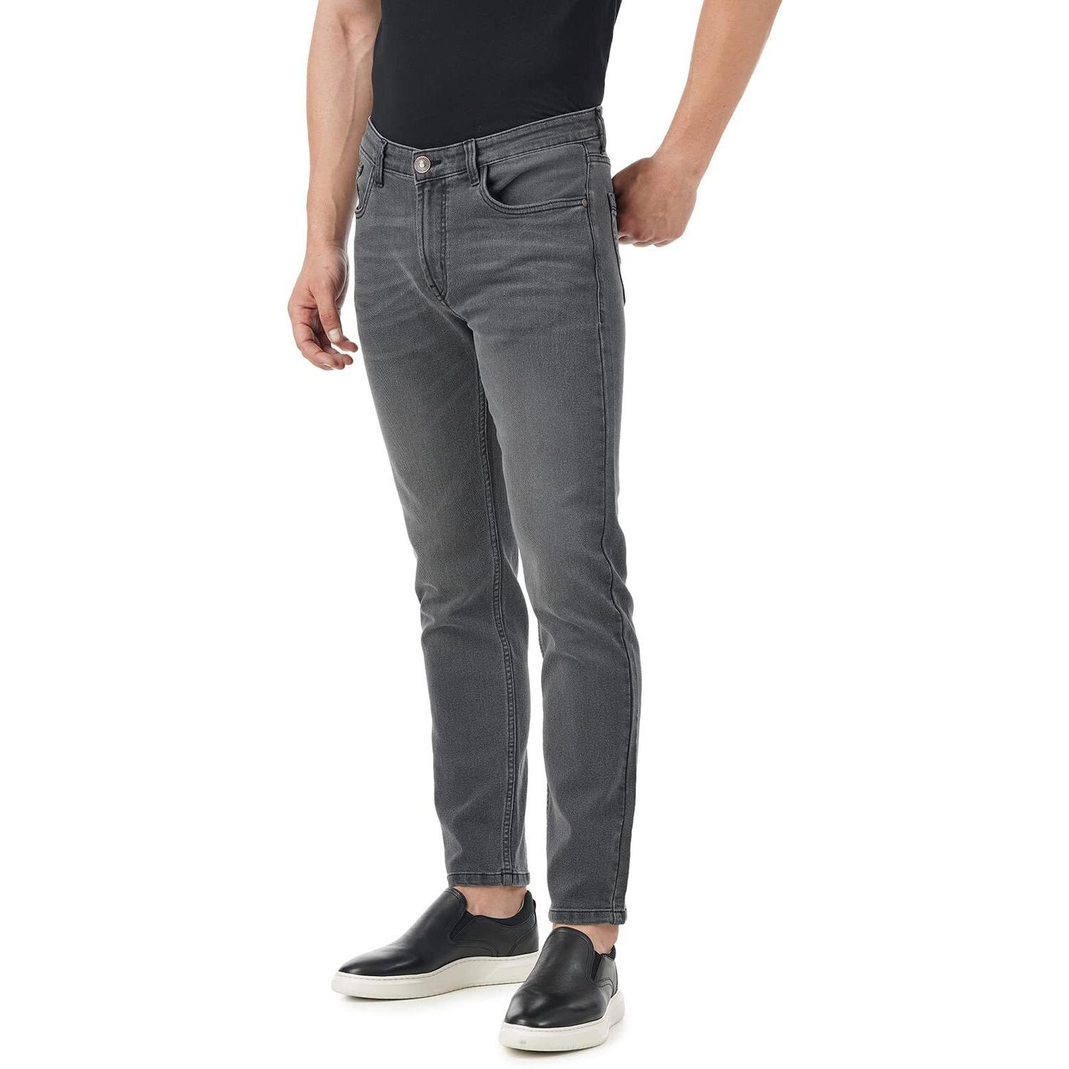 INKD Men's Stretchable Regular Fit Jeans