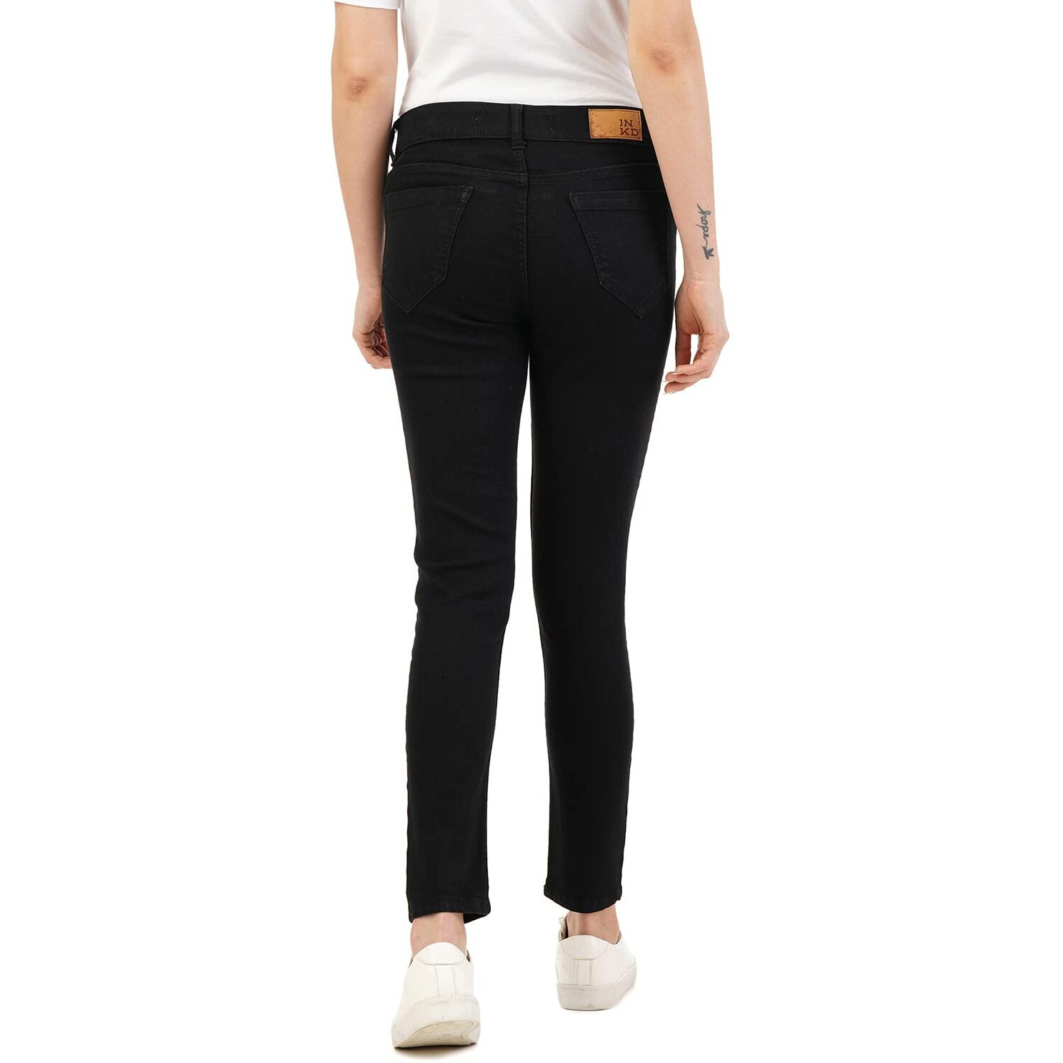 INKD Women's Stretchable Skinny Fit Jeans