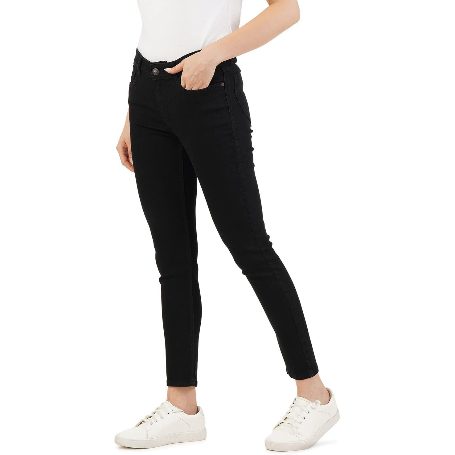 INKD Women's Stretchable Skinny Fit Jeans
