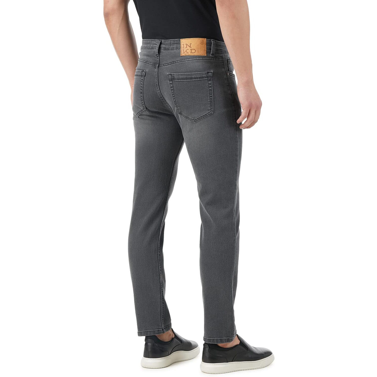 INKD Men's Stretchable Regular Fit Jeans