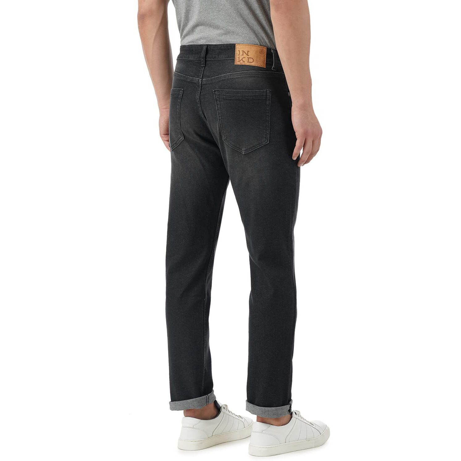INKD Men's Stretchable Regular Fit Jeans