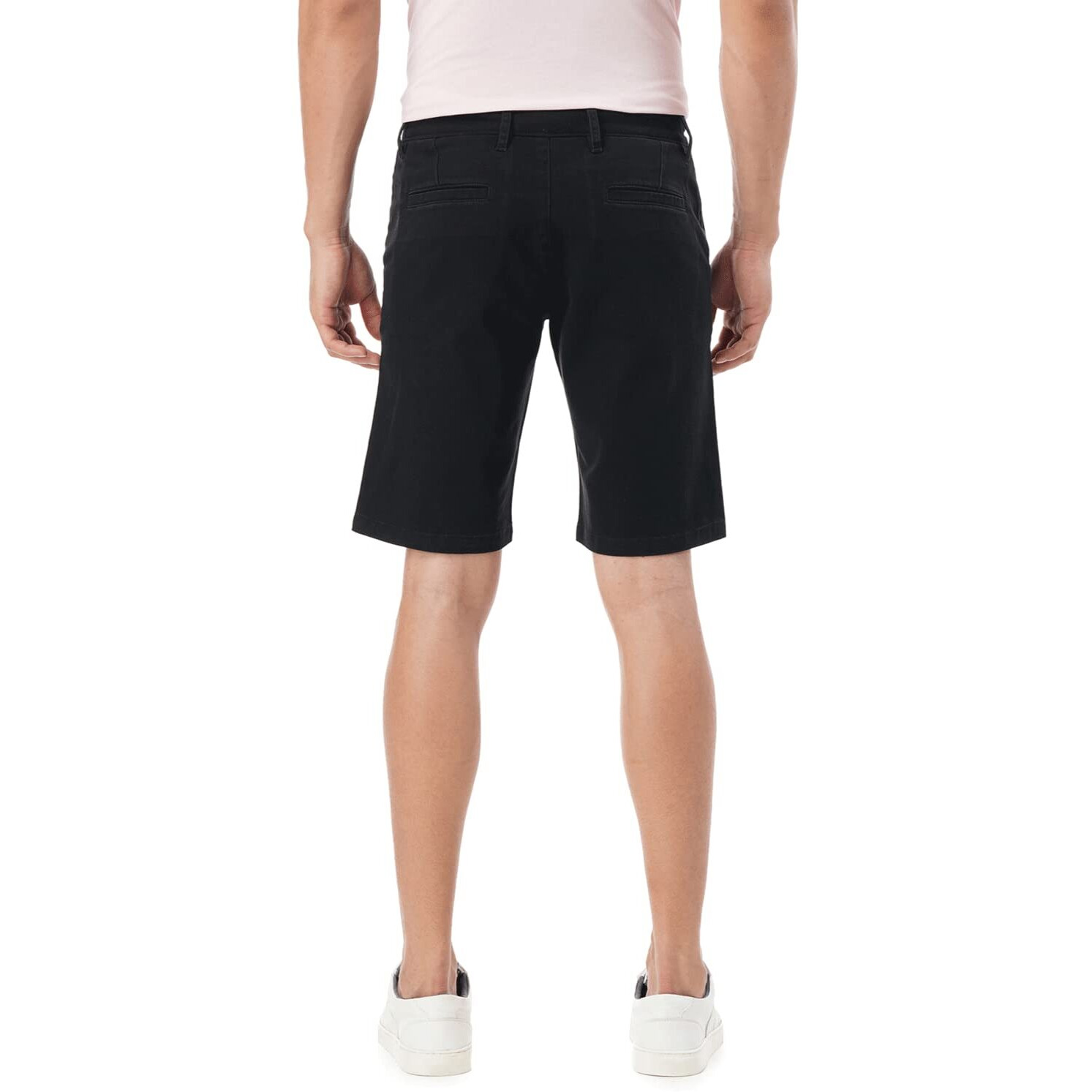 FYLTR Men's Chino Shorts (FYLSS23MK-001_Black Beauty_34)