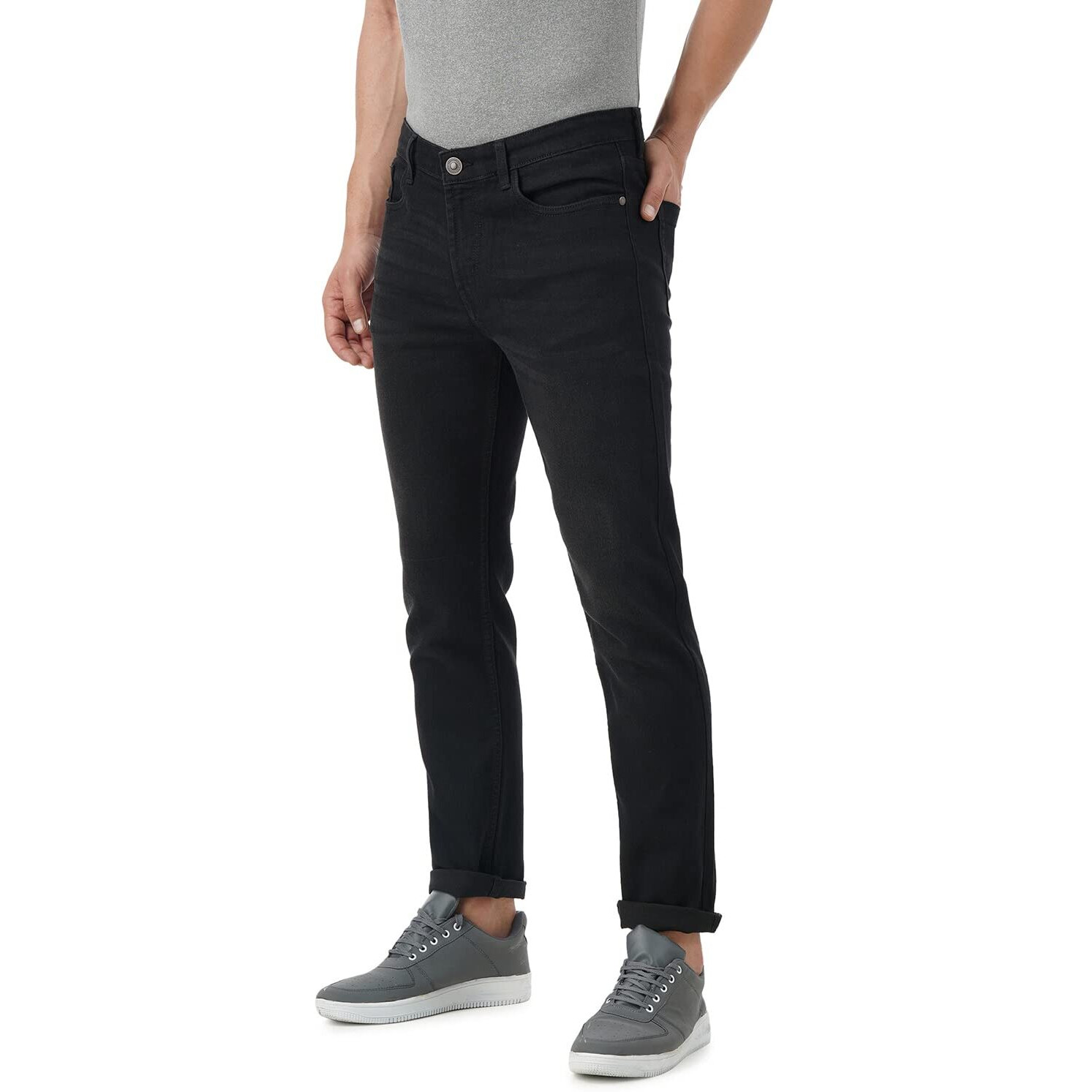 INKD Men's Stretchable Regular Fit Jeans
