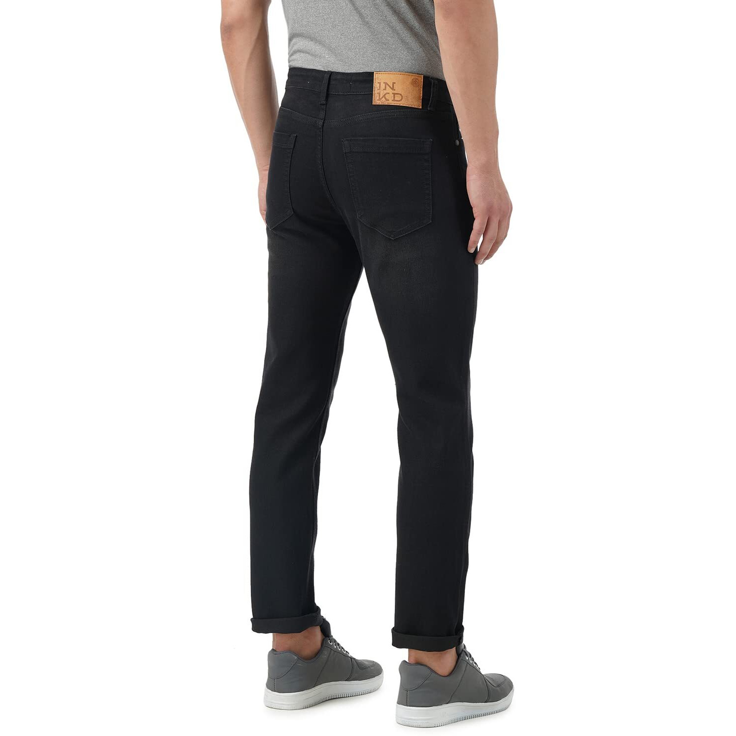 INKD Men's Stretchable Regular Fit Jeans