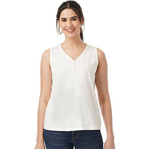 FYLTR Women's Solid Regular Fit Blouse (FYLSS23WKT-003_Ecru Beauty XXL)