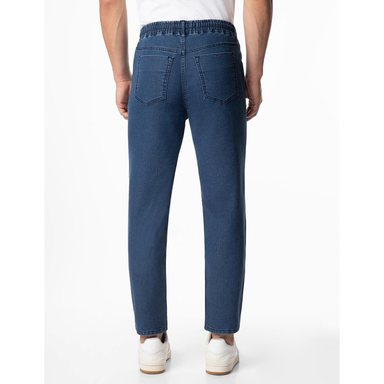 INKD Men's Relaxed Jeans (INKSS23MJN-005_Indigo-High Tide