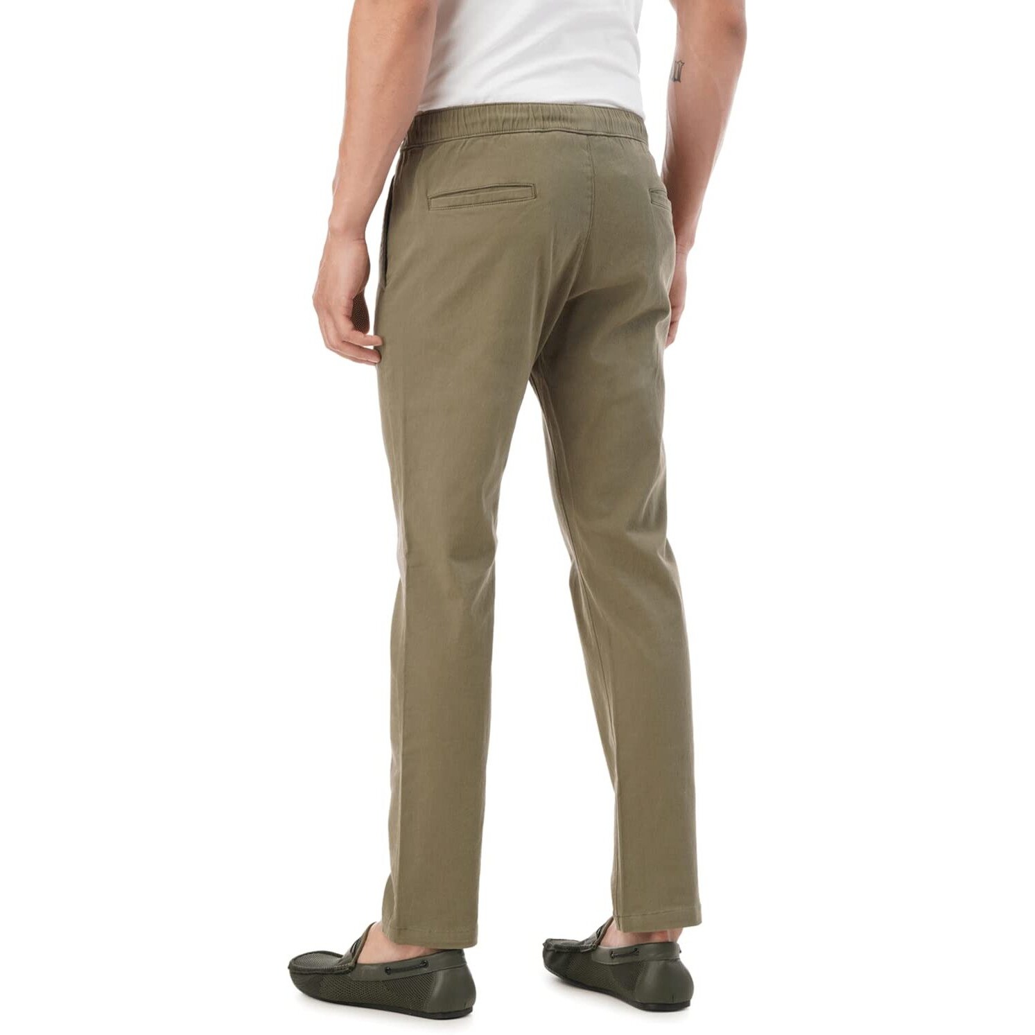 FYLTR Men's Regular Khakis (FYLSS23MK-003_Mythical Olive_30)
