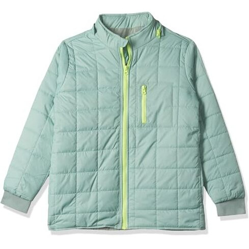 FYLTR Women's Puffer Jacket With Detachable Hood - Full Zipper | Rib Hem & Cuff | Contrast Trims | Casual Winterwear For Women
