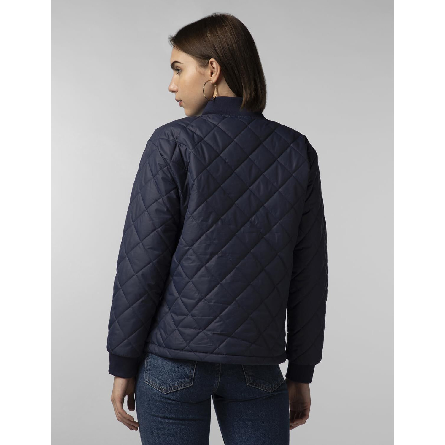 FYLTR Women's Winter Puffer Jacket with Patch Pockets - Stylish Boxy Fit | Full Sleeves | Extended Placket | Snap Button | Casual Winterwear for Women