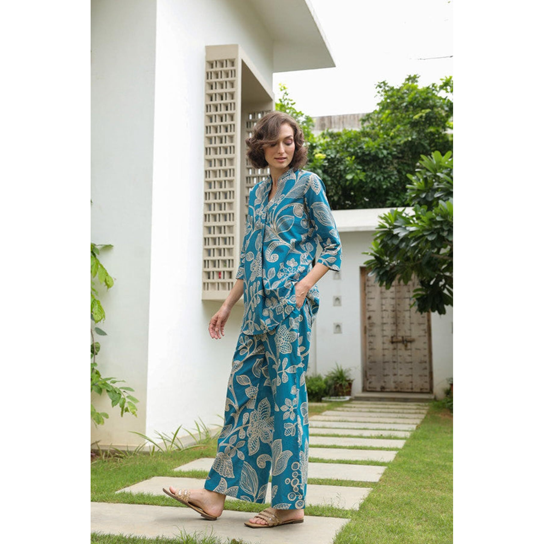 Kurta Set for Women || Women coords Set (SP-226-XL) Blue