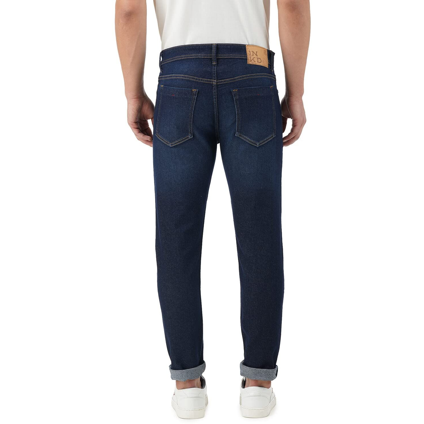 INKD Slim 1050 Men's Jeans (INKSS23MJN-003_Indigo-Aegean_30)