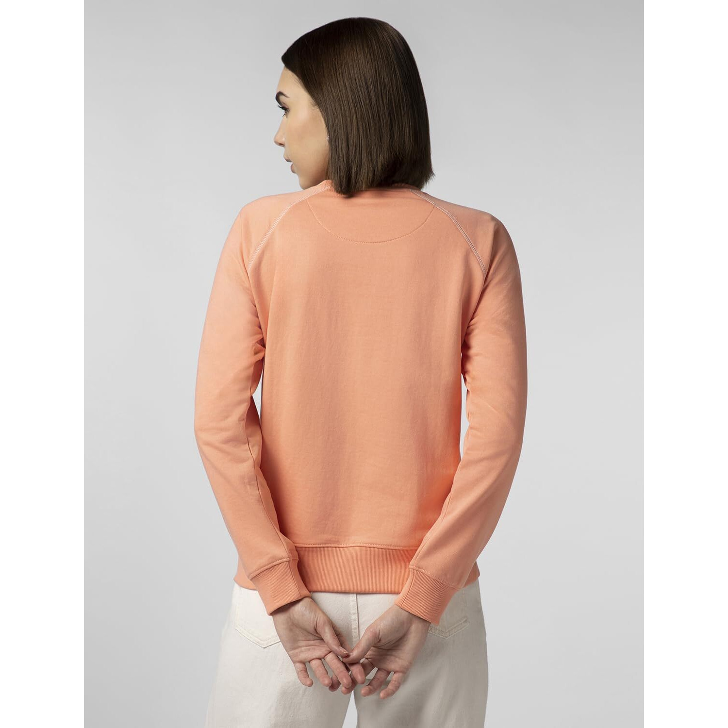 FYLTR Women's Solid Color Raglan Sweatshirt with Full Sleeve - Round Neck | Contrast Flatlock Stitch Detailing | Casual Winterwear for Women