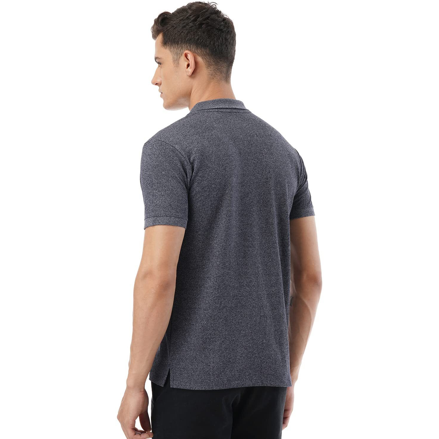 FYLTR Men's Solid Regular Fit Polo Shirt (FYLSS23MP-008_Blue Beats XL)