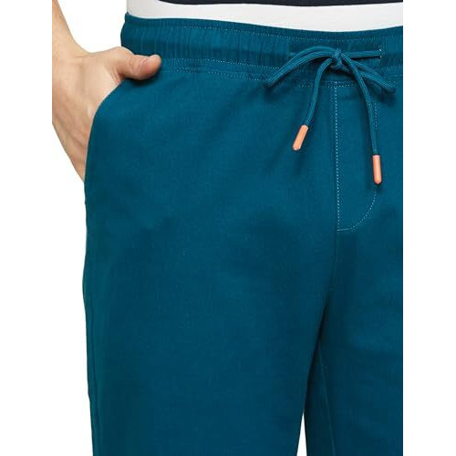 FYLTR Men's Taper Fit Stretch Cotton Joggers with Elasticated Waistband & Drawstrings