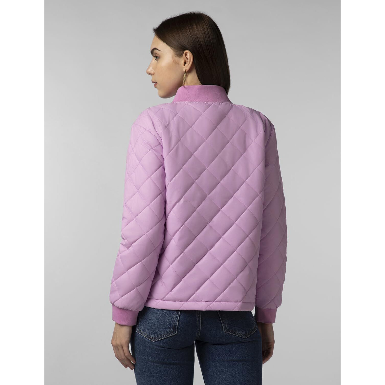 FYLTR Women's Winter Puffer Jacket with Patch Pockets - Stylish Boxy Fit | Full Sleeves | Extended Placket | Snap Button | Casual Winterwear for Women