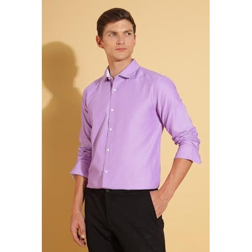 Formal Shirts for Men || Shirt for Men || Men Shirt (in, Alpha, L, Posh Periwinkle)