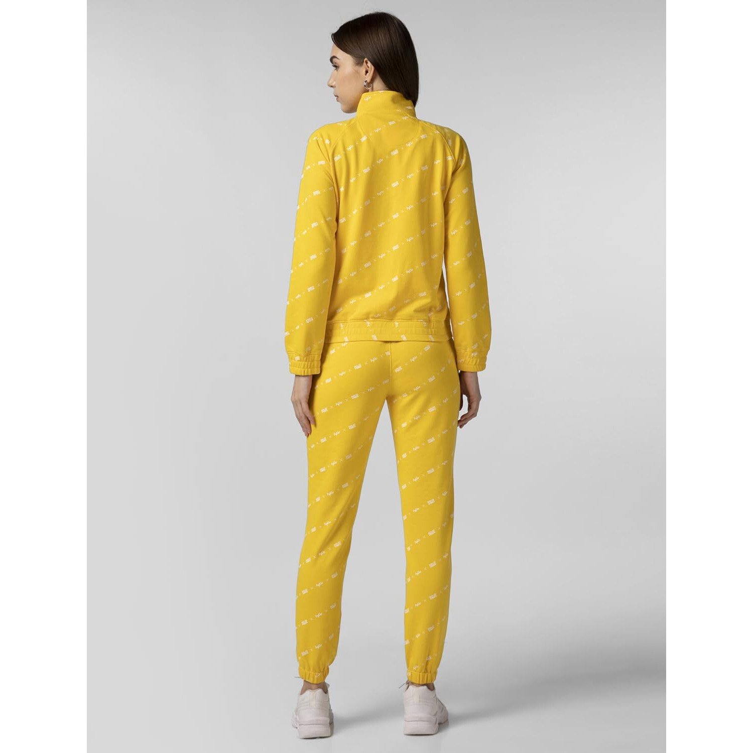 FYLTR Women's Stand Collar Jacket & Jogger Co-ord Set - Full Zipper | Contrast Drawstring | Utility Pockets |Rib Hem & Cuff