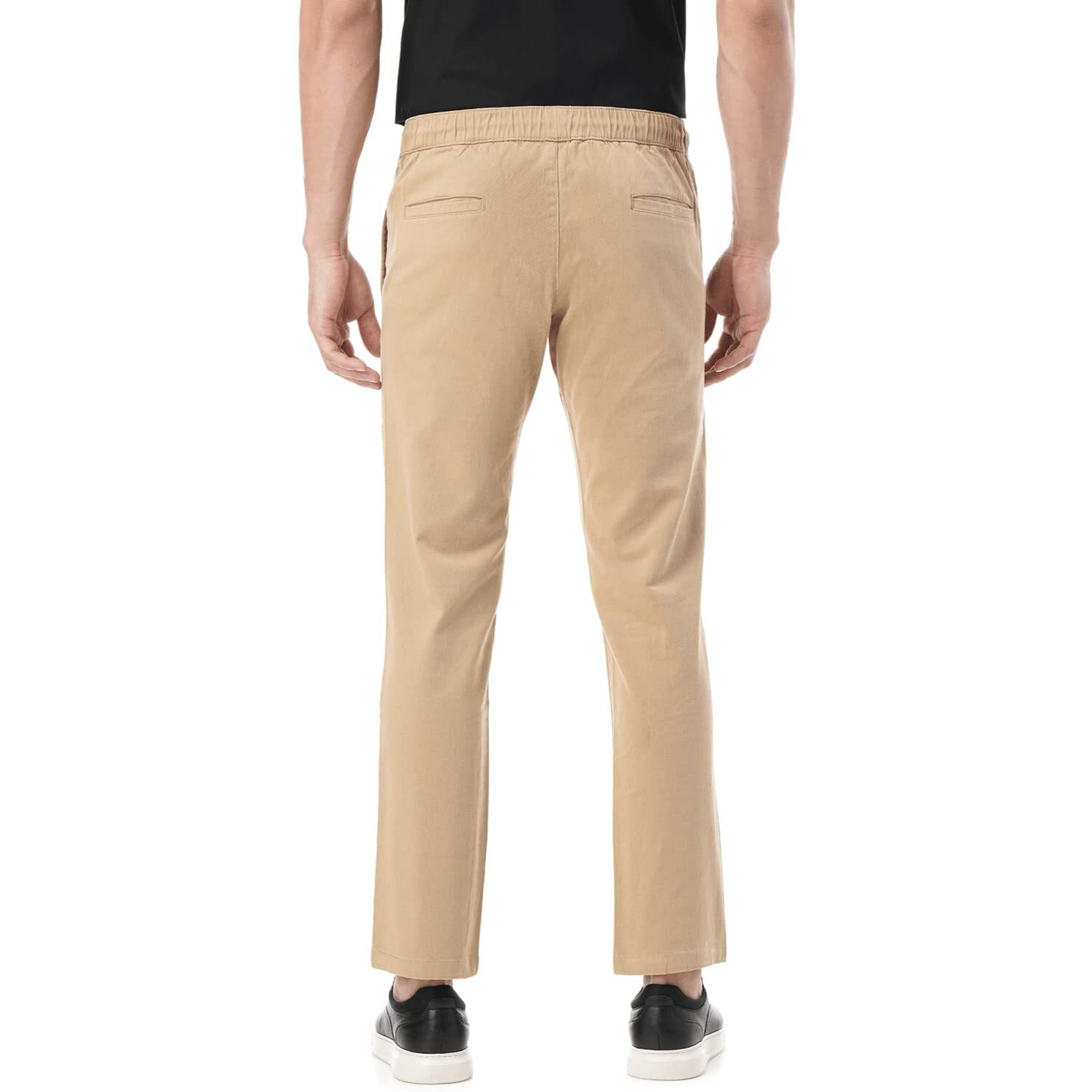 FYLTR Men's Regular Khakis (FYLSS23MK-003_Golden Mirage_30)